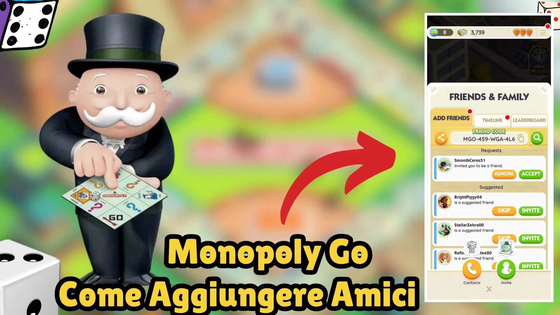 Come Aggiungere Amici su Monopoly GO: Guida Completa 1 Aggiungere amici su Monopoly GO